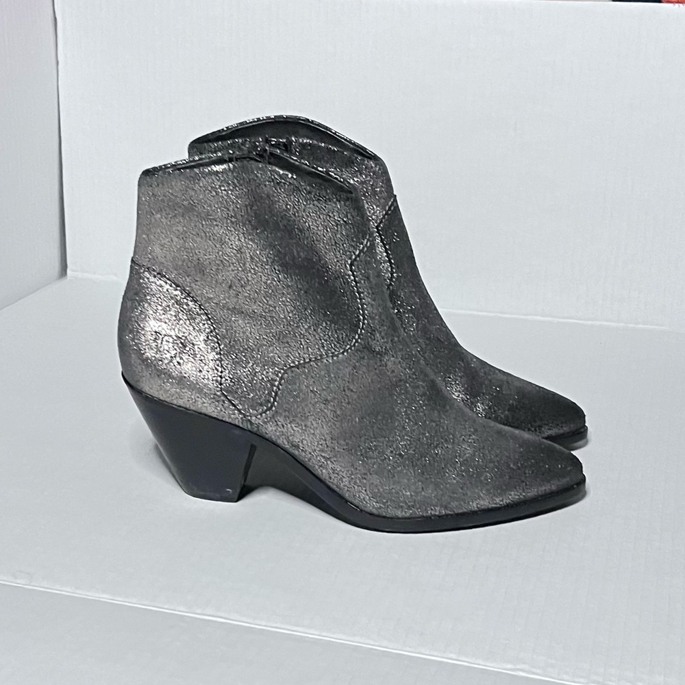 Frye Metallic Ankle Boots - Picture 10 of 14